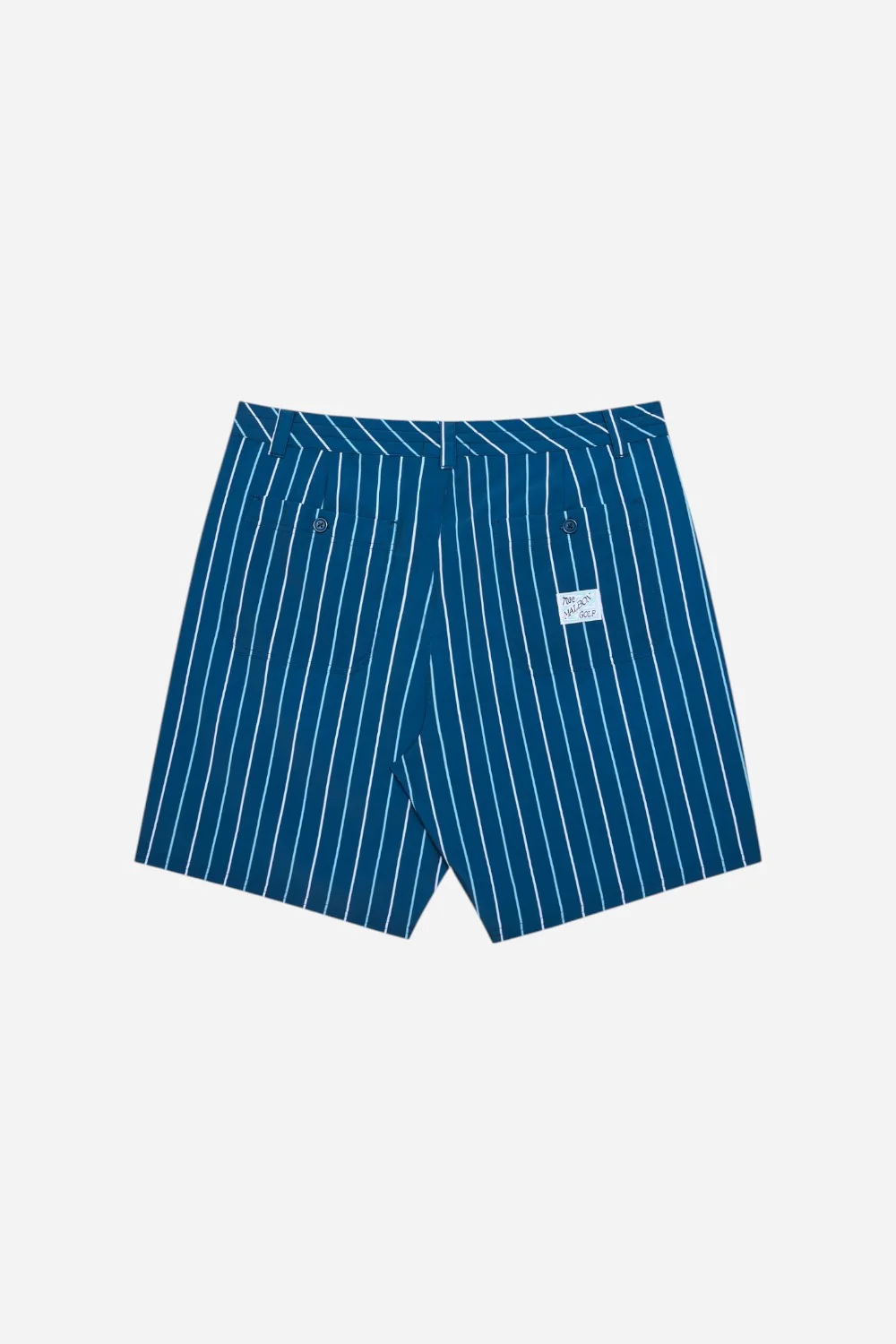 Malbon Golf Tonino Hybrid Short Printed in Ocean - Image 5