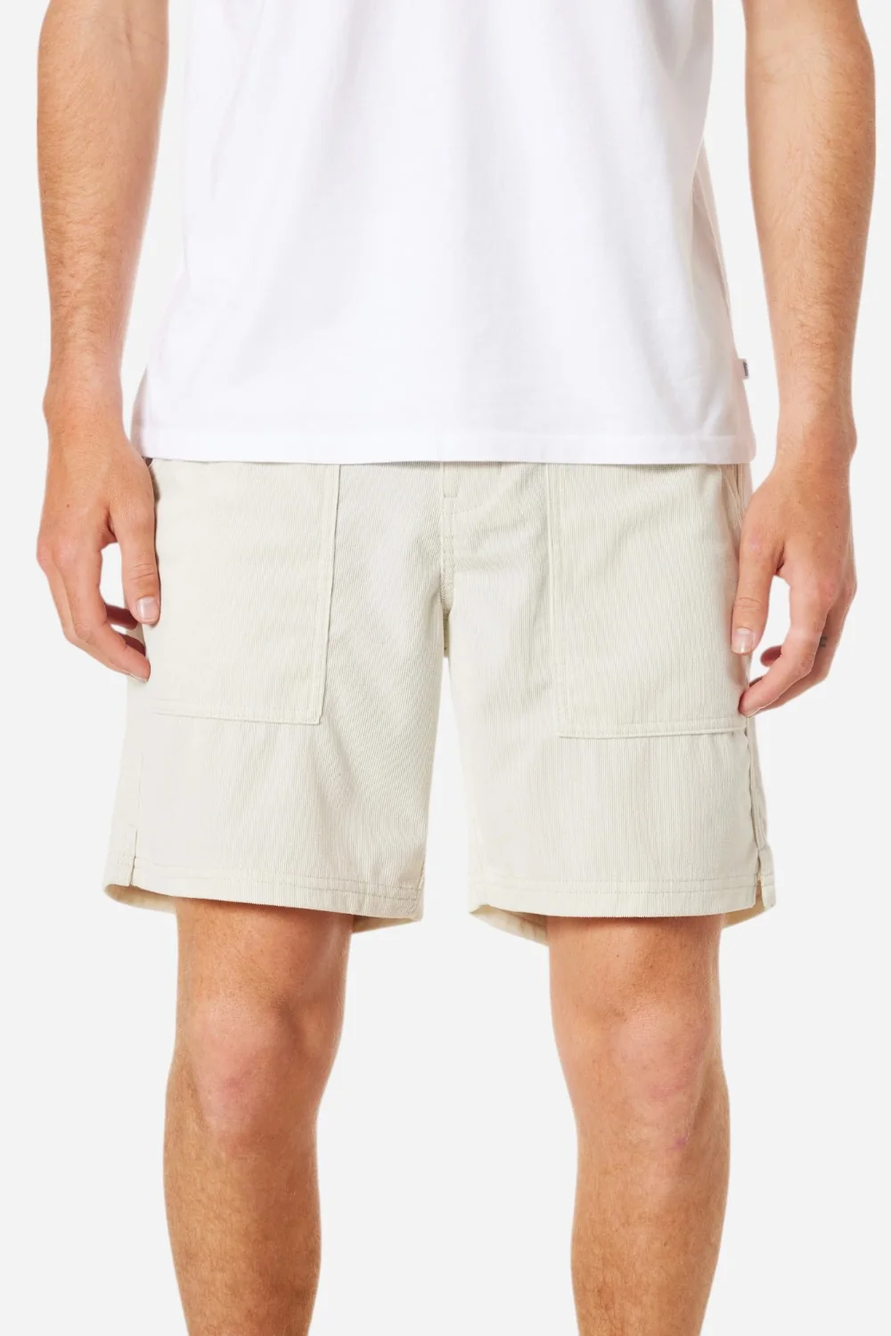 Katin Trails Corduroy Short in Silver Birch - Image 2
