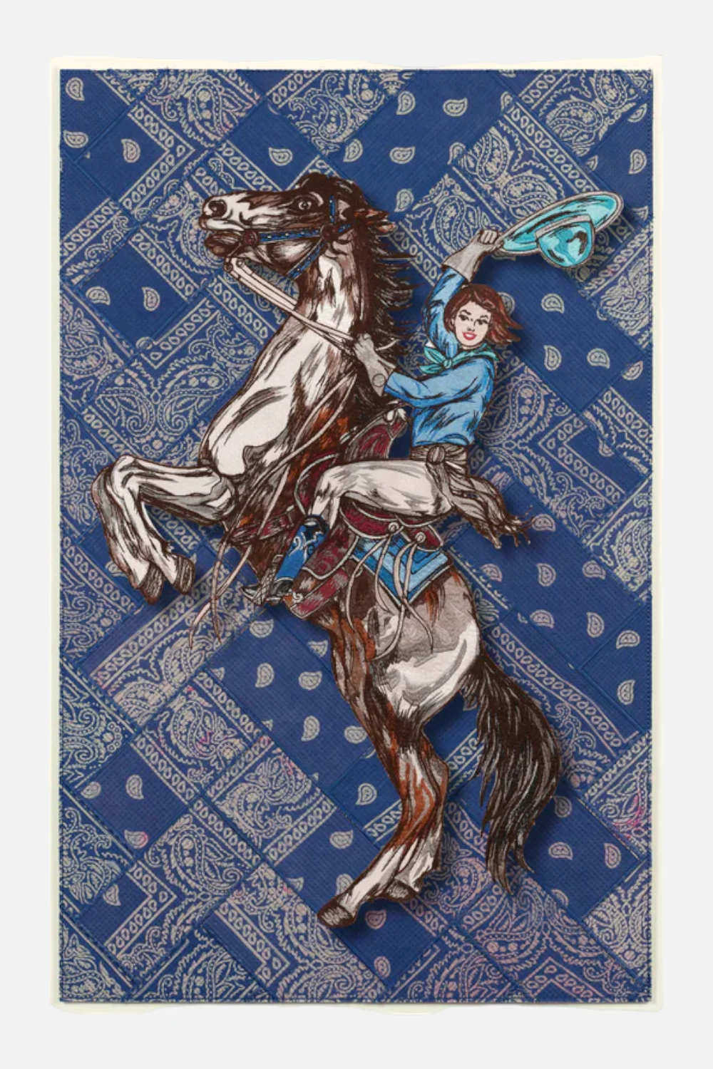 Steven Wilson Studio Trick Rider Bandana 26X40 - Image 2