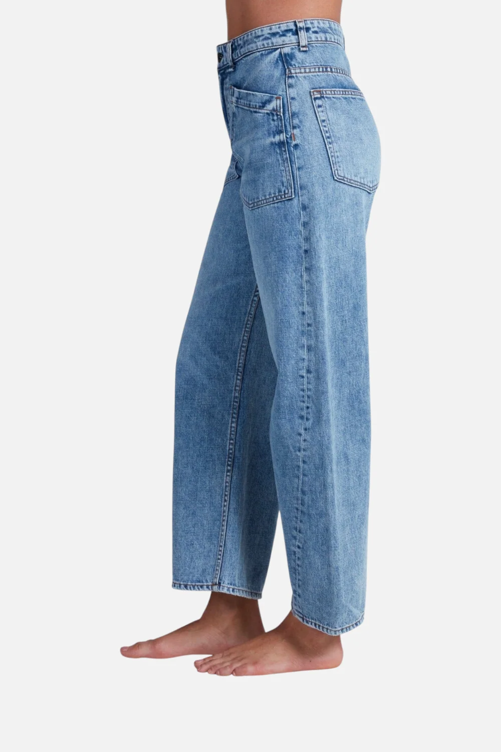 ASKK NY Twisted Barrel Jean in Oasis - Image 3