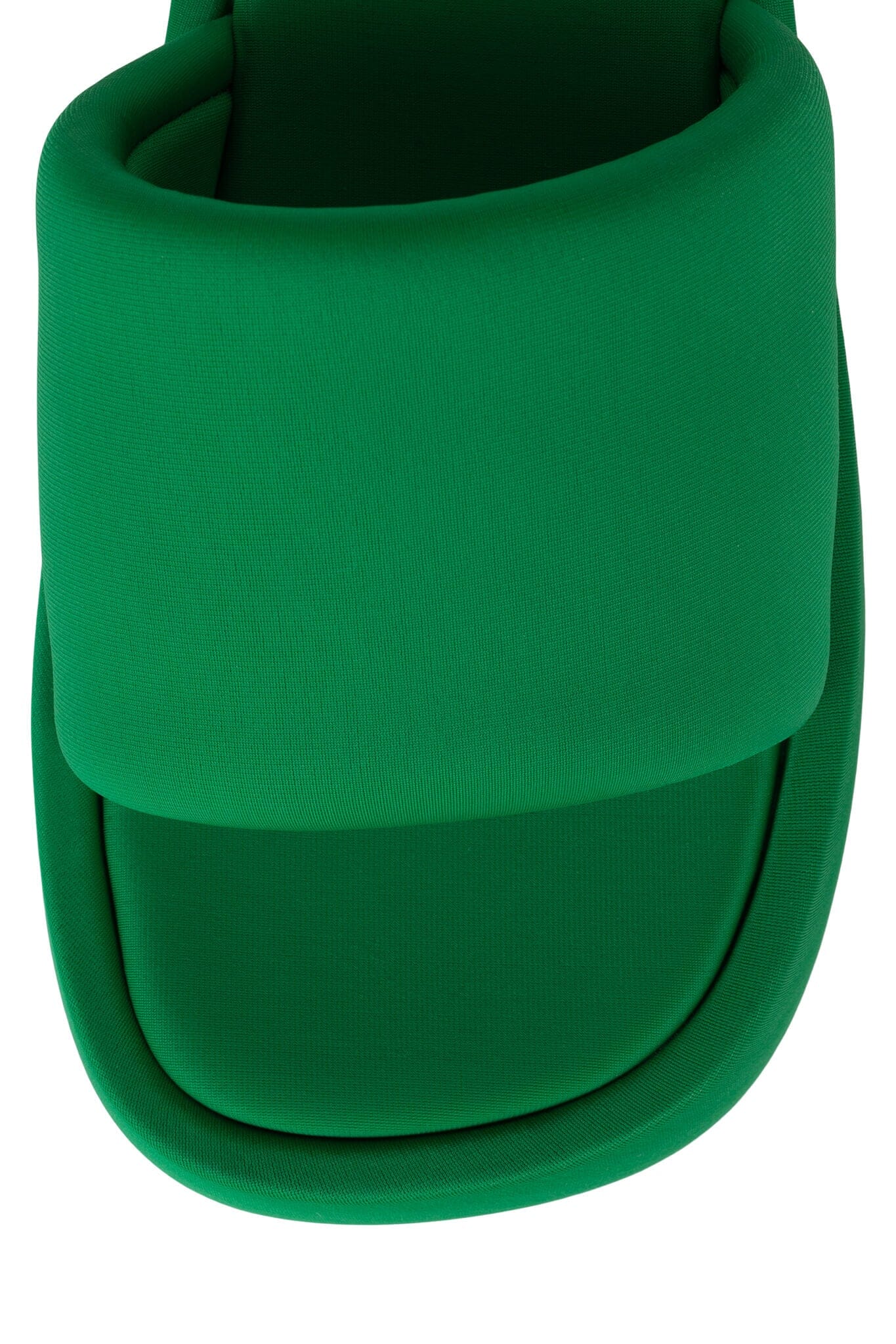 Jeffrey Campbell Txt-Me Platform Slide in Green Neoprene - Image 4