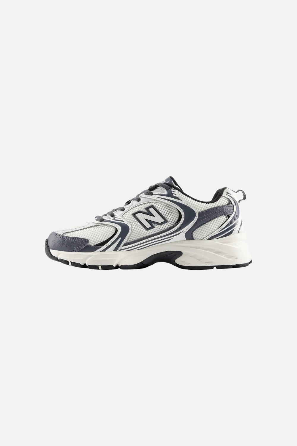 New Balance Men's 530 Sneaker in Sea Salt and Magnet - Image 4
