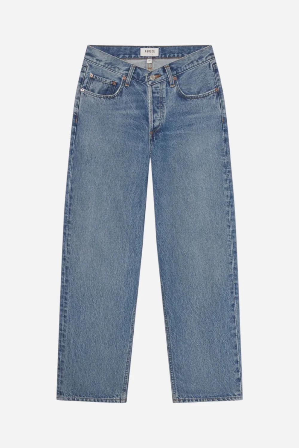 Agolde V-Waist Baggy in Fairway - Image 6