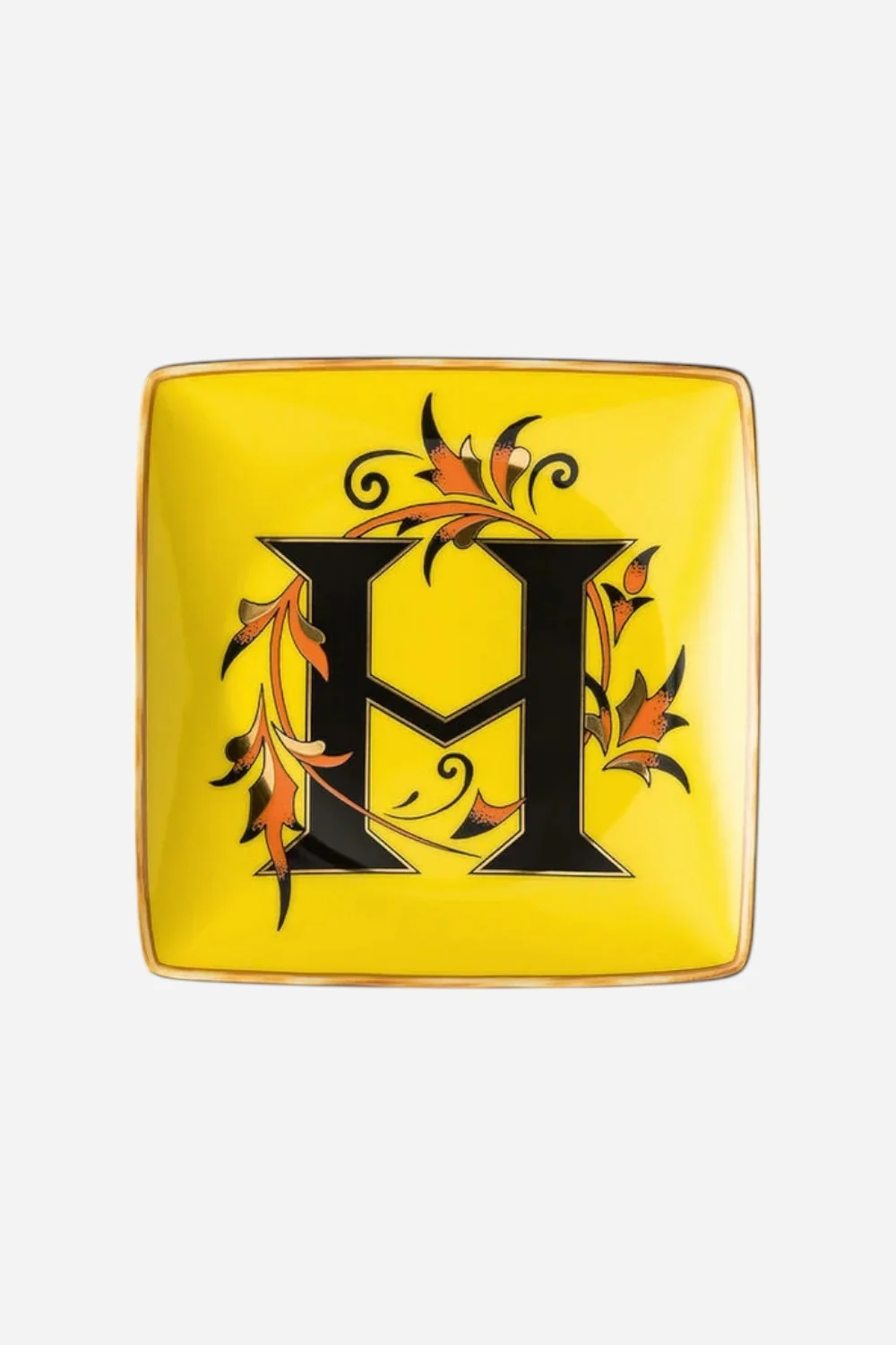 Versace Holiday Alphabet Canape Dish, Square - Image 8