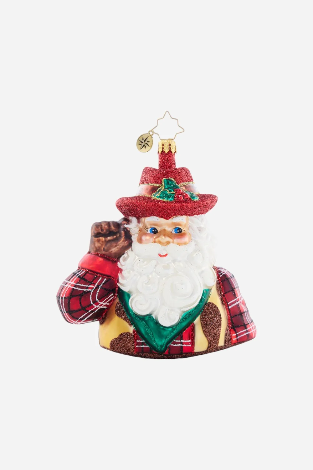 Christopher Radko Western Holiday Salute Ornament