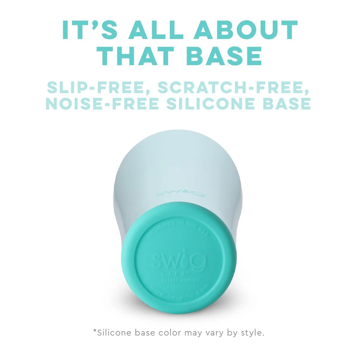 White Shimmer Diamond Tumbler 32 Oz - Image 3