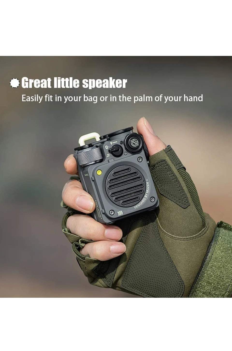 Wild Mini Grey Speaker - Image 2