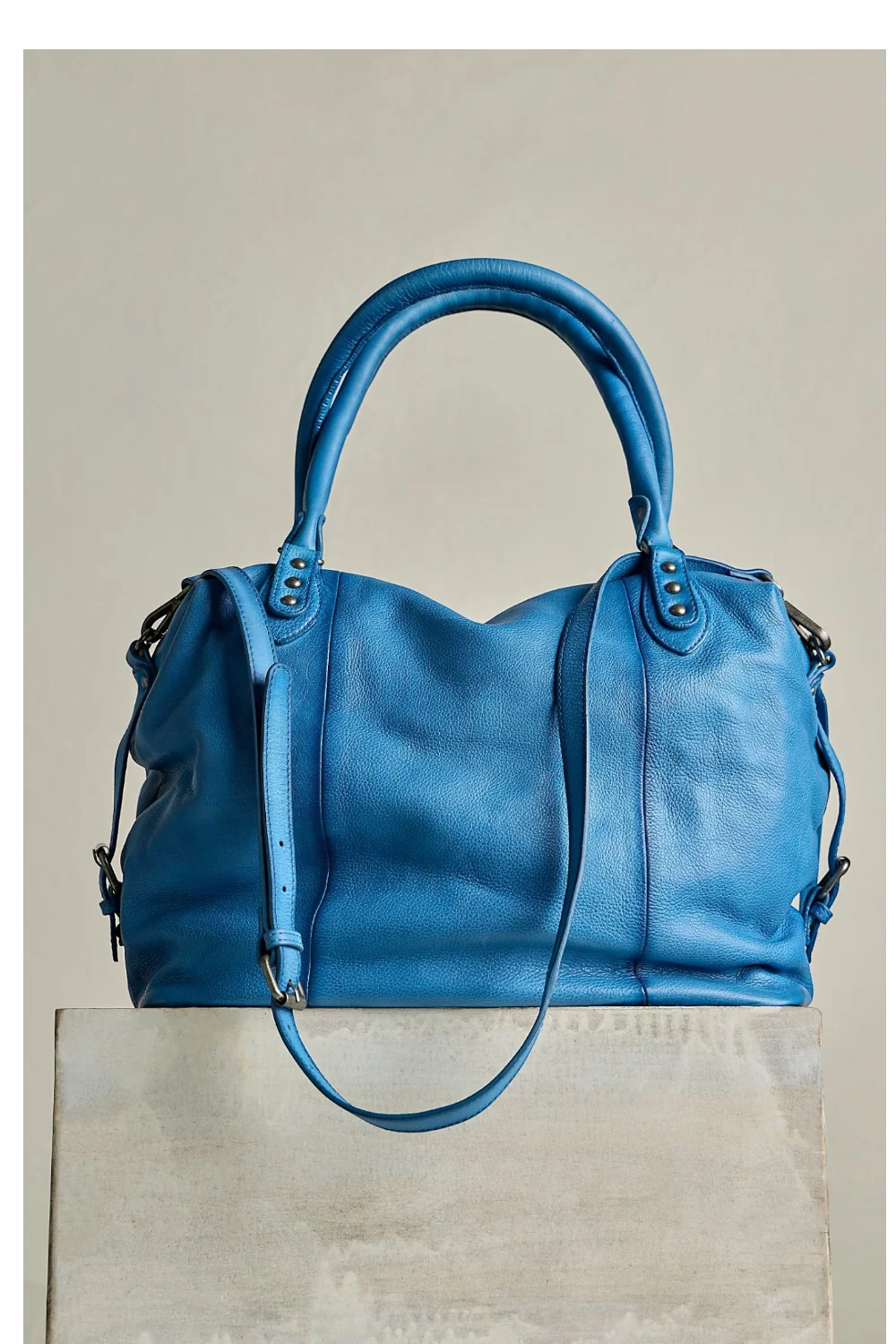 Free People Baby Emerson Tote Bag in Sapphire - Image 2