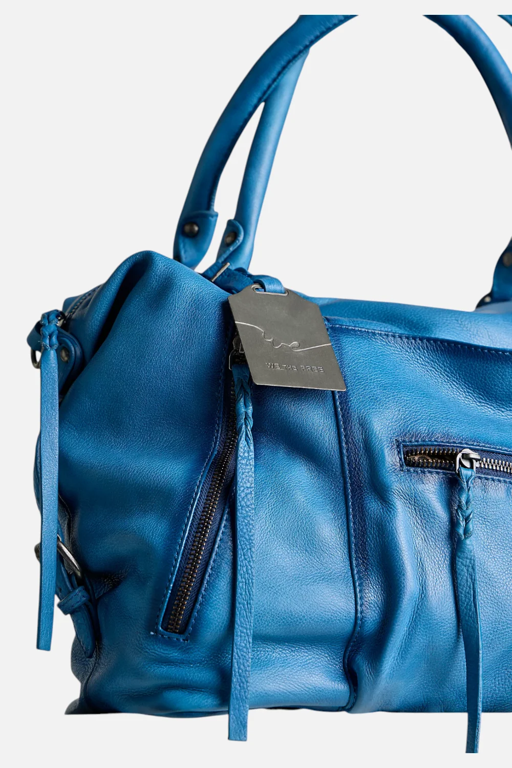 Free People Baby Emerson Tote Bag in Sapphire - Image 3